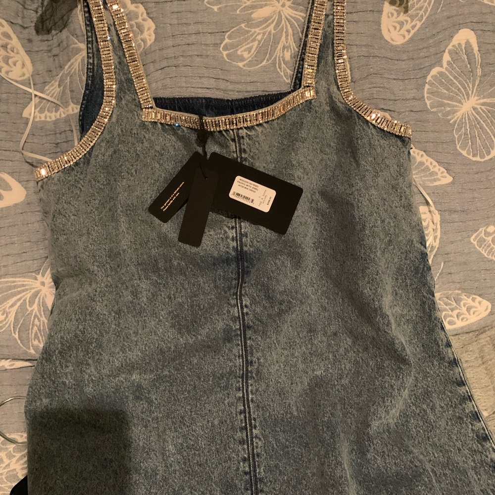 rag & bone Jayde Sleeveless Denim Minidress
Color: Pacific Jewel Minidress - Picture 11 of 12